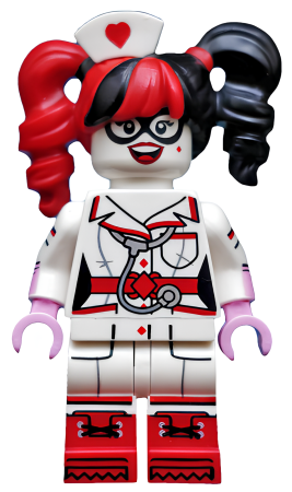 Минифигурка Lego Nurse Harley Quinn, The LEGO Batman Movie, Series 1 coltlbm13 U